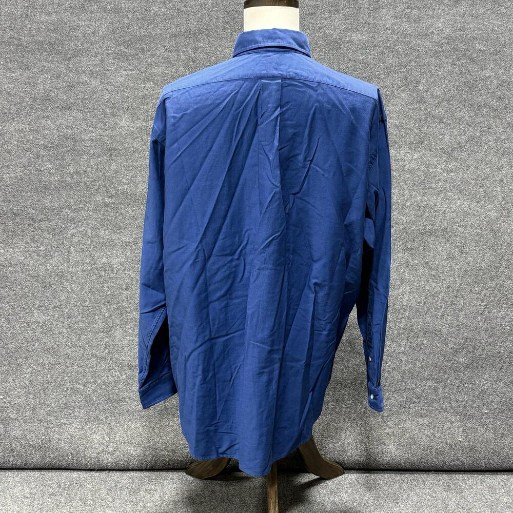 Ralph Lauren Shirt Mens 2XL Blue Blake Long Sleeve Button Down Cotton Casual - Picture 2 of 13
